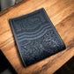 Praying Cowboy Embossed Tooled Bi Fold Leather Wallet