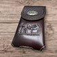 Western Stakes Western Leather Phone Belt Holster Cowboy Praying