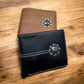 Leather Wallet Cross Concho Cowboy Soft Leather