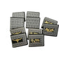 Western Rodeo Leather Wallet – Bi-Fold Cowboy Style Silver Diamond Geometric Design