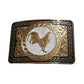 Custom Cowboy Belt Buckles For Men Pressed Plate High End Big Belt Buckles Hand Crafted