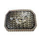 Cowboy Belt Buckles For Men Basketweave Studded Barbwire High End Concho