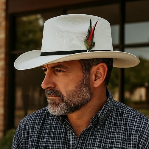 Western Stakes Shantu Cowboy Hat for Men – Handmade in Mexico Rodeo Concert Sombrero
