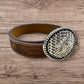 Leather Western Belts For Men Cowboy Tooled Embossed