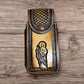 Leather Phone Belt Holster Handmade in Mexico Cowboy Jesus Virgin Mary