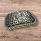 Cowboy Belt Buckles For Men Basketweave Studded Barbwire High End Concho