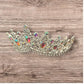 Western Stakes Princess Tiara Crown Crystal Rhinestone for Wedding, Quinceañera & Pageant