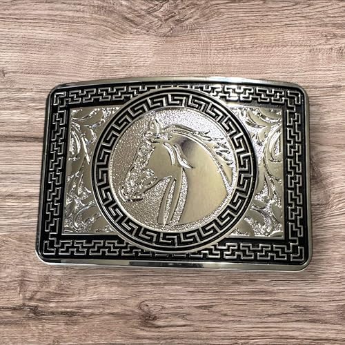 Custom Cowboy Belt Buckles For Men Pressed Plate High End Big Belt Buckles Hand Crafted