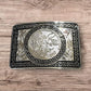 Custom Cowboy Belt Buckles For Men Pressed Plate High End Big Belt Buckles Hand Crafted