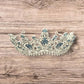 Western Stakes Princess Tiara Crown Crystal Rhinestone for Wedding, Quinceañera & Pageant