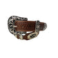 Leather Western Belts For Men Cowboy Praying at Cross Concho High End