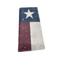 Western Stakes Mens Texas Flag Leather Wallet