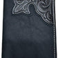 Long Wallet Floral Tooled Leather Classic Concho Checkbook Style