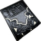 Floral Leather Cowboy Praying At Cross Wallet