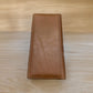 Leather Long Wallet Floral Embossed Deer Buck Bi Fold Hand Crafted Mens Wallets