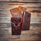 Floral Coat Of Arms Of Mexico Western Leather Long Wallet