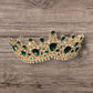 Western Stakes Princess Tiara Crown Crystal Rhinestone for Wedding, Quinceañera & Pageant