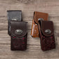 Western Stakes Western Leather Phone Belt Holster Cell Phone Case Floral Tooled Cowboy Pouch Universal