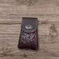 Western Stakes Western Leather Phone Belt Holster Cell Phone Case Floral Tooled Cowboy Pouch Universal