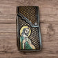 Leather Phone Belt Holster Handmade in Mexico Cowboy Jesus Virgin Mary