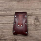 Western Stakes Western Leather Phone Belt Holster Cell Phone Case Floral Tooled Cowboy Pouch Universal