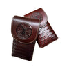 Western Stakes Leather Phone Belt Holster Cell Phone 50 Pesos